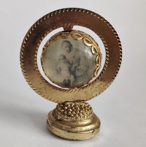 Vintage St Joseph & St Christopher Dash Magnet Globe Traveller's Patrons